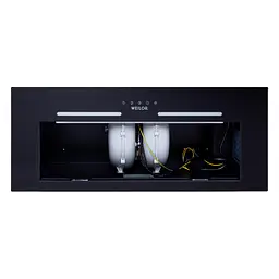 Витяжка повновбудована WEILOR PBS 72650 GLASS BL 1250 LED Strip - мініатюра 5