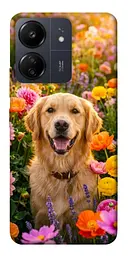 TPU чохол Demsky Flowery labrador для Xiaomi Redmi 13C