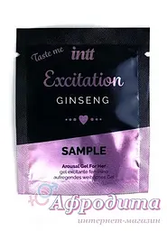 Пробник возбуждающего геля с женьшенем Intt Excitation 2 мл Intt SO2938 20356 - мініатюра 1