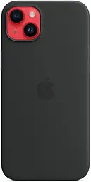 Оригінальний силіконовий чохол для iPhone 15 Plus Apple Silicone Case with MagSafe Midnight Black MT103ZM/A - мініатюра 8