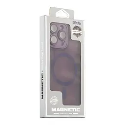 Чохол-накладка Magnetic Matte Camera Lens with Magsafe Apple iPhone 14 Pro Max Dark Purple (35213_3345360) - мініатюра 2