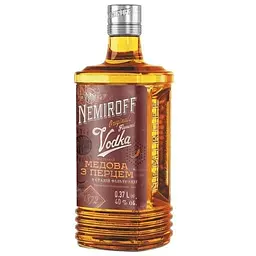 Настоянка Nemiroff Originals Українська медова з перцем 40% 0.37 л (91452) - мініатюра 2