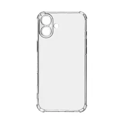 Прозрачный чехол для Apple iPhone 16 Plus с защитой камеры и усиленными бортами, тонкий, силиконовый, бесцветный, ударопрочный, противоударный бампер с закрытой камерой, ArmorStandart (ARM78501)