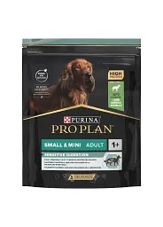 Сухий корм Purina PRO PLAN Small&Mini Adult 1+ Sensitive Digestion для дорослих собак дрібних порід, 700 г