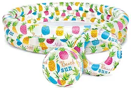 Басейн На рибалці з набором, 132x28 см, 59469