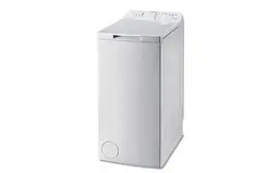 Пральна машина Indesit з вертикальним завантаженням BTWA61053EU, 6кг, 1000, A+++, 40см, Білий (BTWA61053EU)
