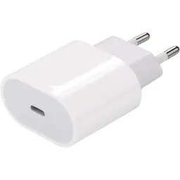 Мережевий зарядний пристрій Wuw 20W USB-C Power Adapter 3.0A Type C to Lightning White