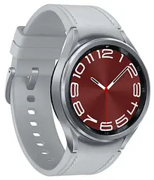 Смарт годинник Samsung Galaxy Watch 6 Classic 43mm Silver (SM-R950NZSASEK) - мініатюра 2