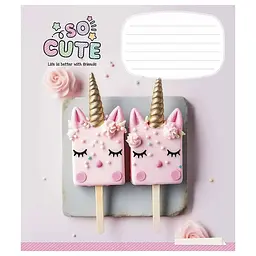 Зошит учнівський "Cute things" 024-3359L-4 в лінію, 24 аркуша