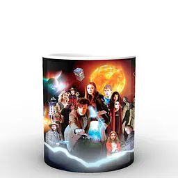Кухоль GeekLand Doctor Who колаж DW.02.059 330 мл білий - мініатюра 2