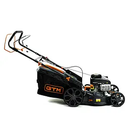 Газонокосарка бензинова самохідна GTM LM48-SP (48 см, 5 к.с., 3.7 кВт, 30-80 мм, 70 л, 30 кг) - мініатюра 2
