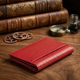 Візитниця-книга ST Leather 19214 червона - мініатюра 4