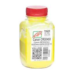 Тонер Canon MF610/630 70г Yellow +chip AHK (1505209)