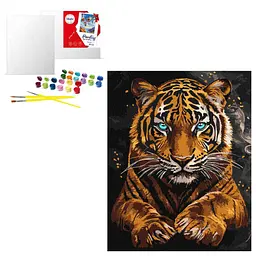 Картина за номерами Дикий тигр 40x50 см (KHO6812)