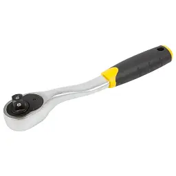 Тріскачка Sigma із вигнутою ручкою 1/2" 250мм 72T CrV (6050091) - мініатюра 5