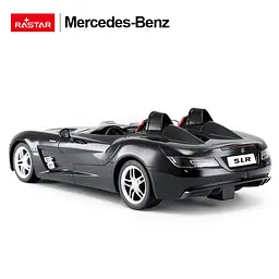 Машинка Mercedes-Benz SLR сірий RASTAR модель 1:12 Автомобіль на дистанційному керуванні + пульт - мініатюра 5