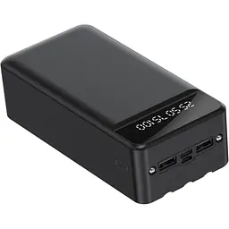 Зовнішній акумулятор XO PR164 30000mAh 10W Black [127706] - мініатюра 2