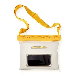 Водонепроникна сумка Naturehike CNK2300BS016 5.6л (Біло-жовтий)