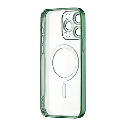 Чохол Ductil Metallic Edge with MagSafe (Protected Camera & Lens) iPhone 15 Pro Max Dark Green - мініатюра 3