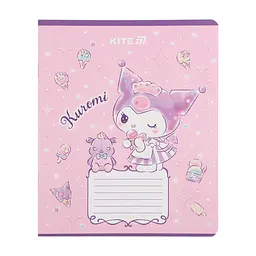 Зошит Kite Kuromi, 12 аркушів, клітинка (HK25-232-3), в асортименті - мініатюра 2
