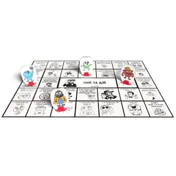 Настільна гра 18+ Bombat game Пий та Дій (укр.) (80048) - мініатюра 2