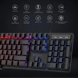 Клавіатура GamePro GK380 Black - мініатюра 8