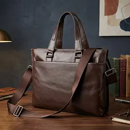 Сумка чоловіча 14399 Vintage коричнева