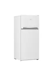 Холодильник з верхньою морозильною камерою Beko RDSA180K20W - 123 x 54см 180л А+ білий (RDSA180K20W) - мініатюра 2