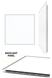 Світильник врізний Horoz Electric 600x600 SMD LED Backlight 40 W 6400K - мініатюра 3