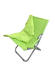 Складний стілець Levistella GP21032108 LIME, зелений, для дачі, висота сидіння 45-50 см - мініатюра 5