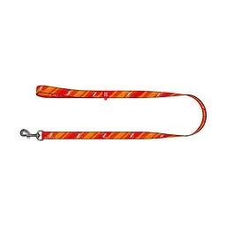 Повідець для собак WAUDOG Nylon "Флеш Лого" світловідбивний M (341-1083) - мініатюра 2