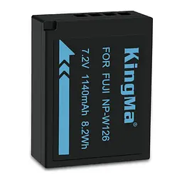 Акумулятор для Fujifilm NP-W126 (KingMa) 1260 mAh