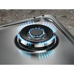 Варильна поверхня газова Electrolux 60 см чугун нержавіюча сталь - мініатюра 10