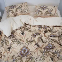Комплект постільної білизни ТЕП Happy Sleep Ivory Fusion полуторний коричневий - мініатюра 7
