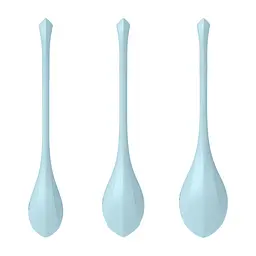 Набір йоні намистин Satisfyer Yoni Power 2 Light Blue, діаметр 2-2,5-3см Satisfyer SO5548 97960 - мініатюра 5