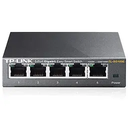Комутатор TL-SG105E 5xGE, WebSmart TP-Link teh0018319