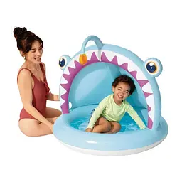Дитячий надувний басейн Акула 58419 розмір 127х102х86 см - мініатюра 7