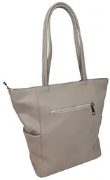 Сумка жіноча Borsacomoda 36х40х13 см Бежевий (825.018) - мініатюра 3