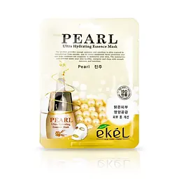 Тканинна маска Ekel PEARL з екстрактом перлин