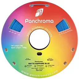 Пластик для 3D-принтера Polymaker PLA PANCHROMA MATTE 1.75 мм 1 кг SAPPHIRE BLUE (CA04038) - мініатюра 2