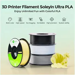 Пластик для 3D-принтера Creality Soleyin 1кг, 1.75мм, green light (3301010508) - мініатюра 2
