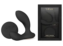 Массажер простаты LELO Hugo 2 Remote Black - мініатюра 2