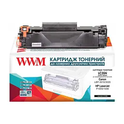 Картридж WWM для HP LJ P1005/P1006, Canon 712 аналог CB435A (LC35N)