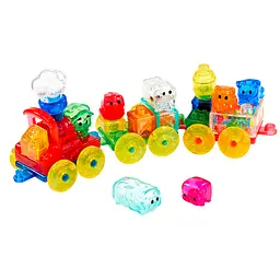 Сенсорний конструктор Jelly Blox Поїзд (937685) - мініатюра 3