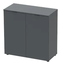Комод Doros Рон 3 2 фасади Графіт 80х38х81 (41516002) - мініатюра 3
