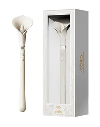 Розкішний вібромасажер Zalo - Calla Ivory White, двосторонній, 2 мотори - мініатюра 8