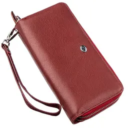 Жіночий шкіряний гаманець-клатч ST Leather 9х18,5х4 см acs0015222