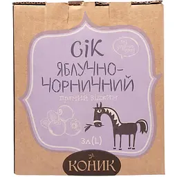 Сік Коник Яблучно-чорничний 3 л (682046) - мініатюра 2