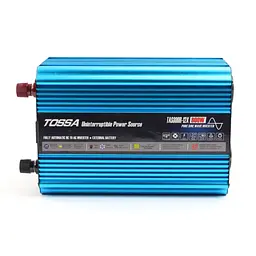 Перетворювач напруги (інвертор) Tossa 12V -220V/800W Чистий Синус З функцією Зарядки (TAS800R-12X-800W) - мініатюра 3