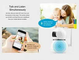Поворотна камера Sannce Wi-Fi IP HD 1080P Escam Wanscam Оригінал - мініатюра 6